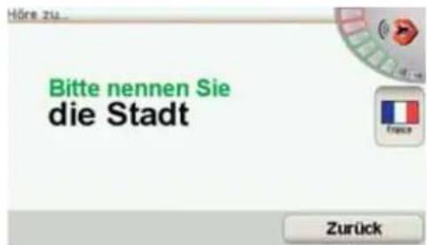 Bitte nennen Sie die Stadt Zurück