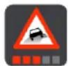 TOMTOM Pro 8275 Truck - Warnungen und Ratschläge in der Routenleiste - 2