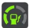 TOMTOM Pro 8275 Truck - Kraftstoffverbrauchsindikatoren im WEBFLEET-Fensterbereich - 2