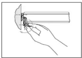 GORENJE RBI4218W - Opening the freezer door - 1