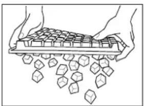 GORENJE RBI4218W - How to make ice cubes - 1