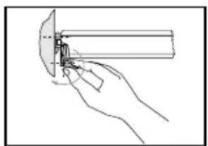 GORENJE RBI4145W - Opening the freezer door - 1