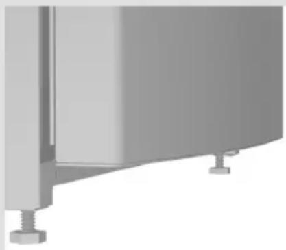 GORENJE RB60299O - Aufstellung des Geräts - 1