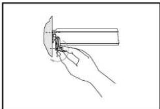 GORENJE RB6154W - Opening the freezer door - 1