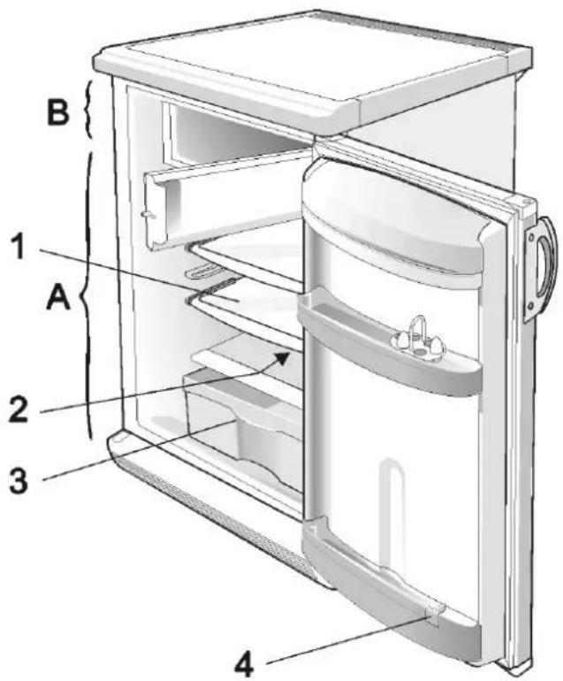 GORENJE RB6154W - Description of the Appliance - 1