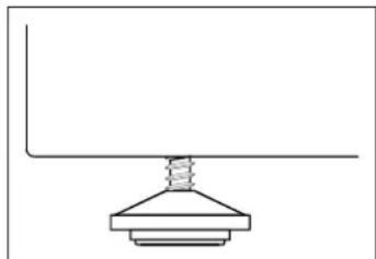 GORENJE RB6154W - Placing the Self-standing Appliance - 1