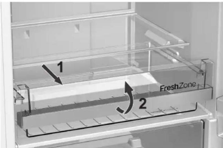 GORENJE R6193 - Lagerung von Lebensmitteln im FreshZone-Fach - 1