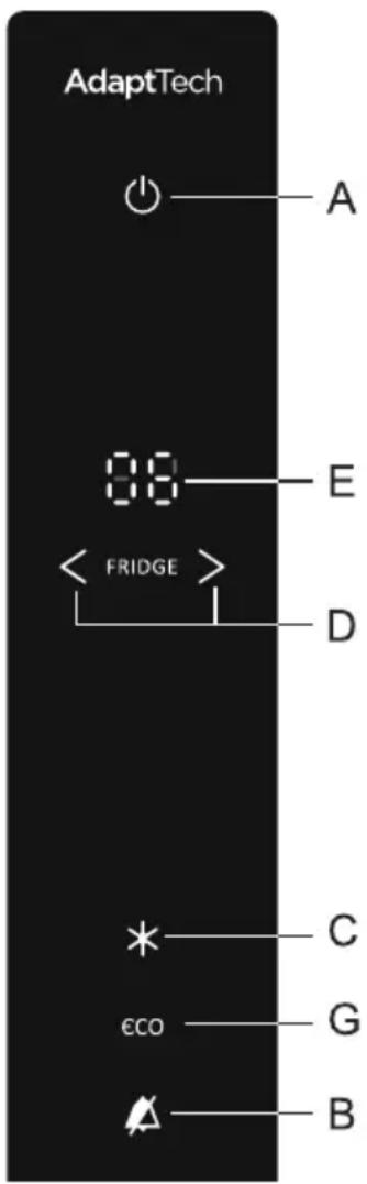 GORENJE R6193 - Einstellung der Temperatur im Geräteinneren - 4