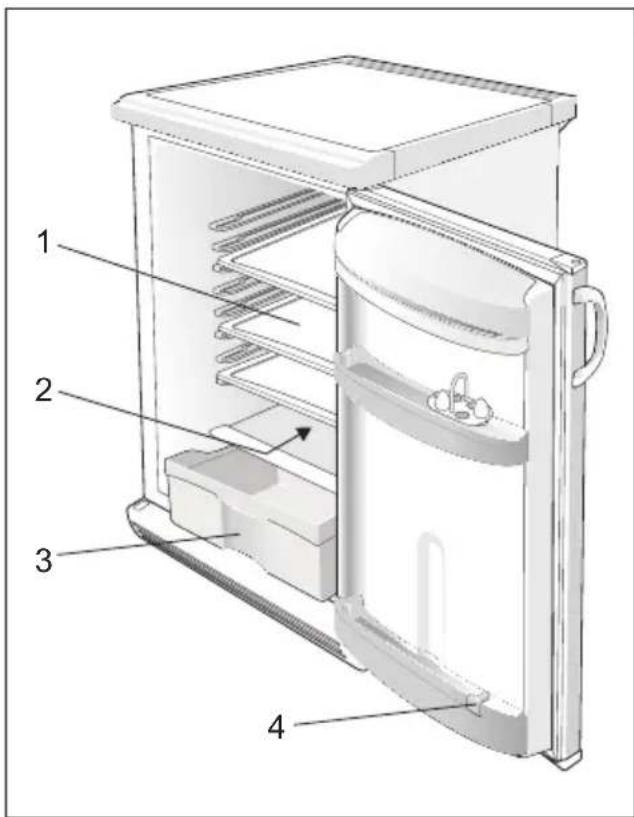 GORENJE R6093 - Beschreibung des Gerätes - 1