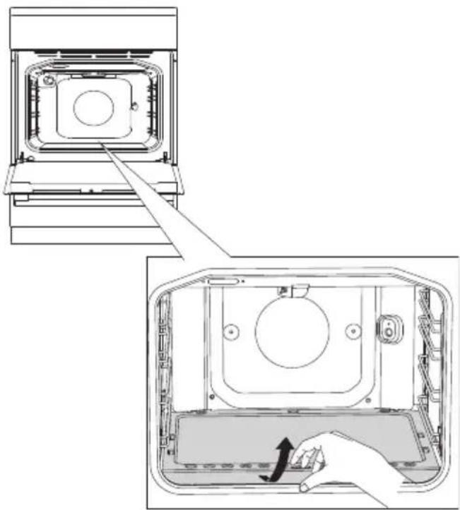 GORENJE GI612E10 - REINIGUNG DES BODENEINSATZES - 1