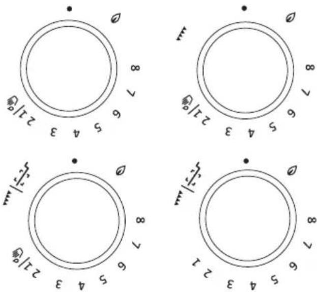 GORENJE GI612E10 - SCHRITT: AUSWAHL DER BEHEIZUNGSART - 1