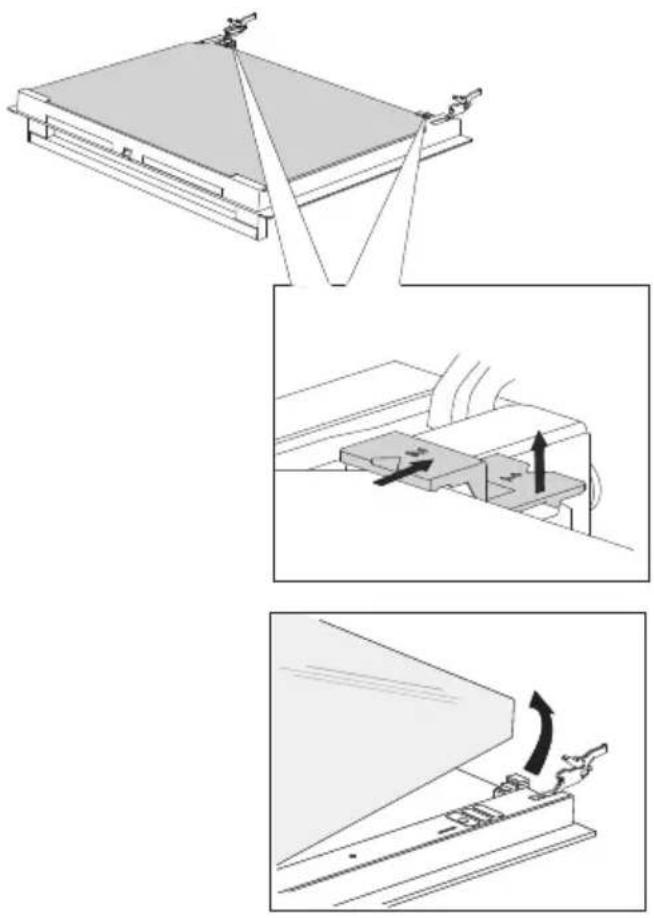 GORENJE G611E10 - AUSHÄNGEN UND WIEDEREINSETZEN DER GLASSCHEIBE - 1
