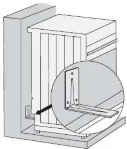 GORENJE EC67 - Kippsicherung (Winkelstück) - 1
