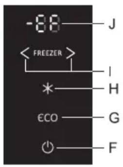 GORENJE RK6191 - XTREMEFREEZE (OBERES GEFRIERFACH) - 1
