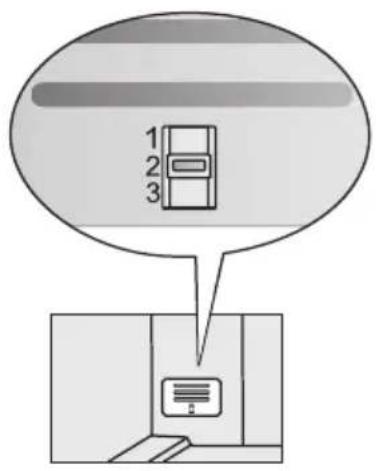 GORENJE RK6191 - MANUELL EINSTELLBARE KLAPPE (NUR BEI BESTIMMTEN NOFROST-MODELLEN) - 1