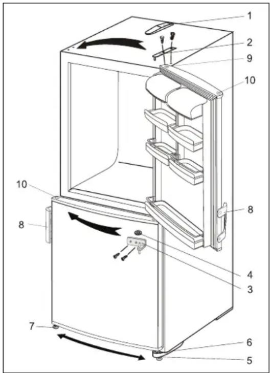 GORENJE RK4151 - Gerät ohne Abdeckung - 1