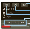MOTOROLA Bravo - Music Player & Radio - 1