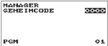 MANAGER GEHEIMCODE 0000 PGM 01