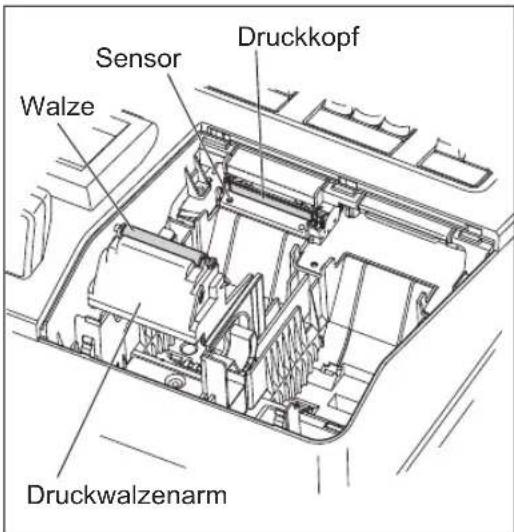 Sensor Walze Druckkopf Druckwalzenarm