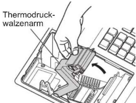 Thermodruck- walzenarm