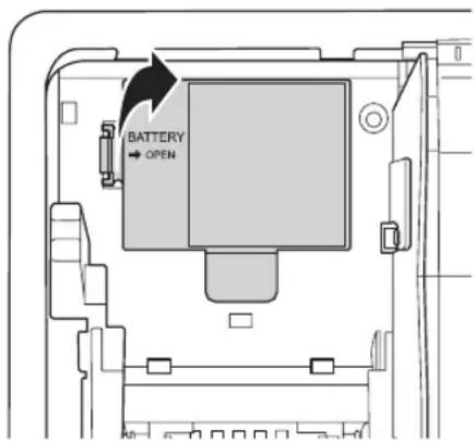 SHARP XE-A147 - Einsetzen der Batterien - 1