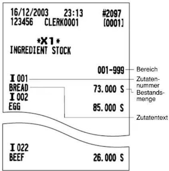 SHARP ERA771 - ■ Einzelbedienerbericht - 10