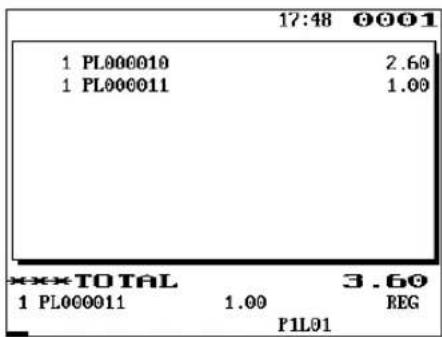 17:48 0001 1 PL000010 2.60 1 PL000011 1.00 ***TOTAL 3.60 1 PL000011 1.00 REG P1L01