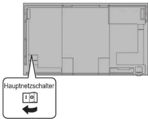 Hauptnetzschalter