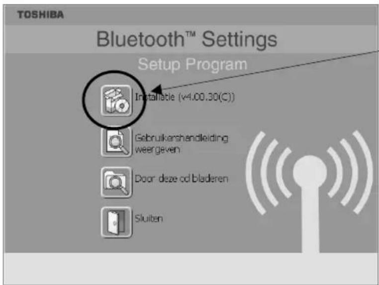 TOSHIBA Bluetooth™ Settings Setup Program Installable (v4.00.30(C)) Gebruikershandleiding weergaven Door deze od bladeren Sluiten