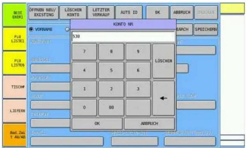 Sam4S SPS-530 - Kunde Öffnen/Anlegen - 2