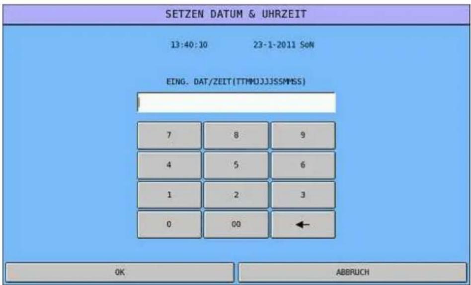 Sam4S SPS-530 - Datum und Uhrzeit einstellen - 2