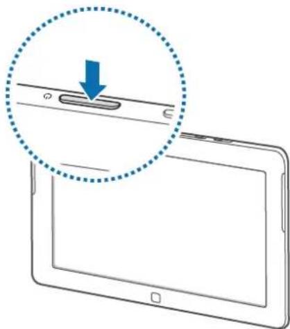 SAMSUNG ATIV Tab 10.1 32GB Wi-Fi silber - Gerät ein- und ausschalten - 1