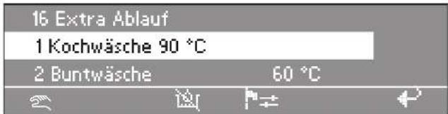 MIELE PW 6207 - Programm wählen - 1