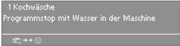 MIELE PW 6207 - Programmabbruch - 1