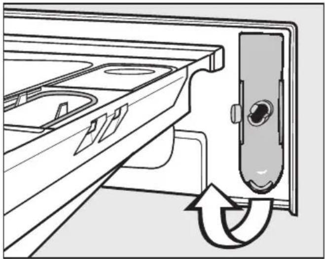 MIELE PW 5065 PV LP - Fülltür öffnen bei verstopftem Ablauf und/oder Stromausfall - 2