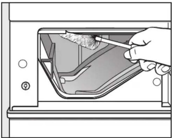 MIELE PW 5065 PV LP - Sitz des Waschmittel-Einspülkastens reinigen - 1