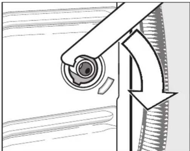 MIELE PW 5065 PV LP - Transportsicherung entfernen - 5