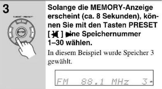 ONKYO TX-SR503E - Verwendung des Tunerteils—Fortsetzung - 3