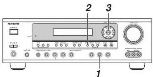 ONKYO TX-SR503E - Wenn Ihnen ein Programm gefällt, drücken Sie [ENTER]. - 1