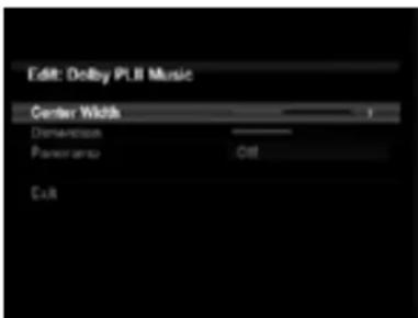 HARMAN KARDON AVR 460 - Dolby Surround-Einstellungen - 1