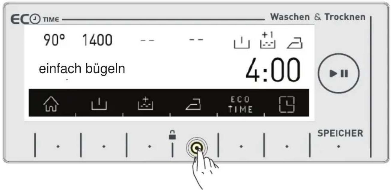 TECHWOOD WT 1460 A - Zusatzfunktion Bügelleicht - 1