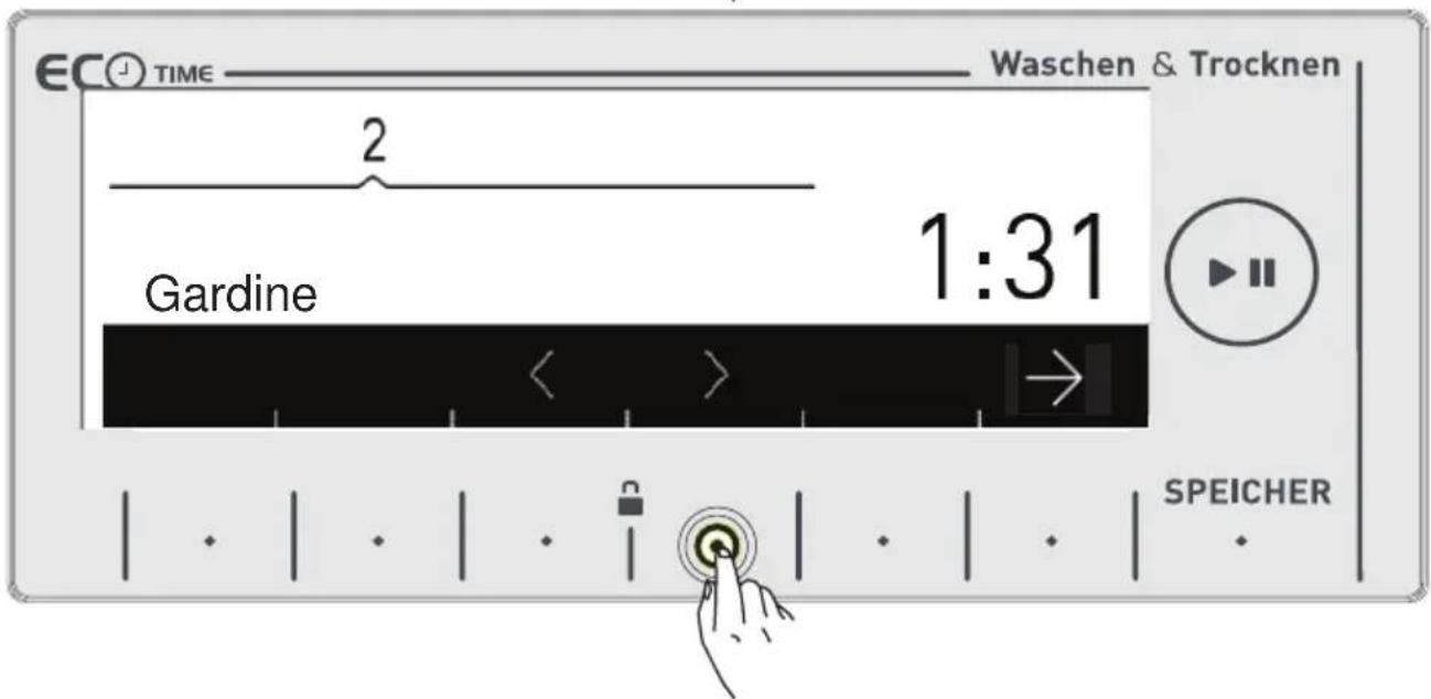 TECHWOOD WT 1460 A - Auswahl von Unterprogrammen (Synthetik) - 3