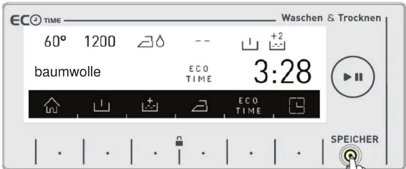 Luxor WT 1460A - Funktionstaste Speicheraufzeichnung (SPEICHER) - 1