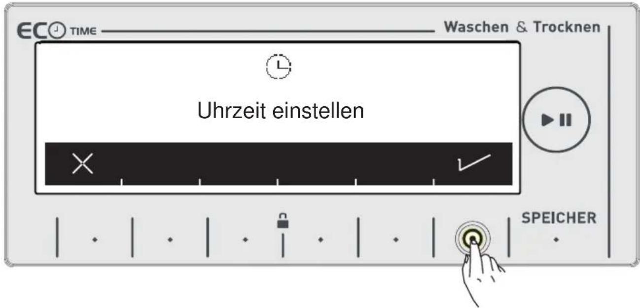 Luxor WT 1460A - Aktuelle Zeiteinstellung - 1