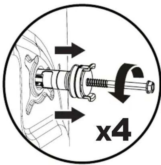 Luxor WT 1460A - EINRICHTUNG DER MASCHINE - 4