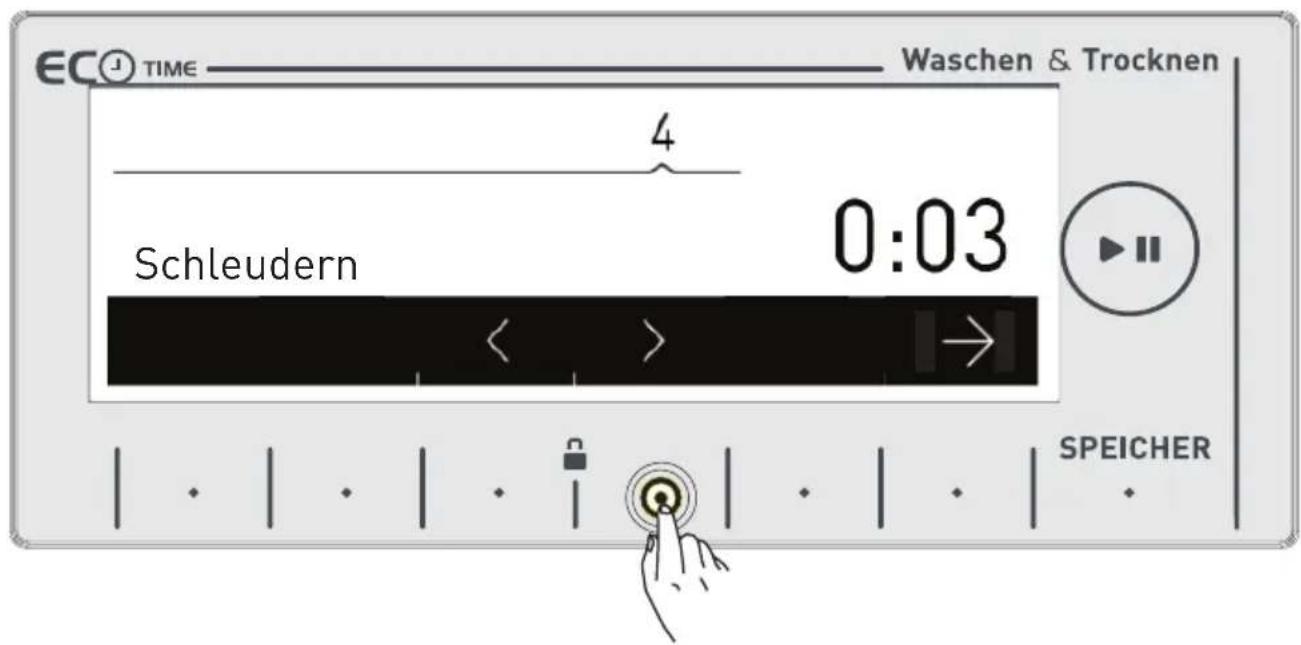 Luxor WT 1460A - Auswahl von Unterprogrammen (Extras) - 5