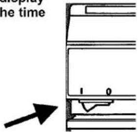 display the time 1 0