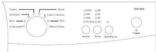 White Knight WM105M - Operating Instructions - 2