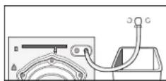 White Knight WM105M - Inlet Pipe Connection - 1