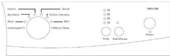 White Knight WM105M - Operating Instructions - 1
